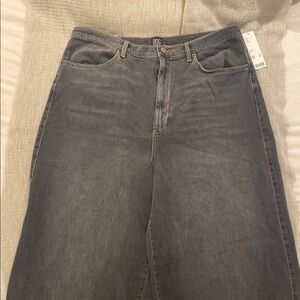 BDG Gray Flare Wide Leg Jeans from Urban Outfitters